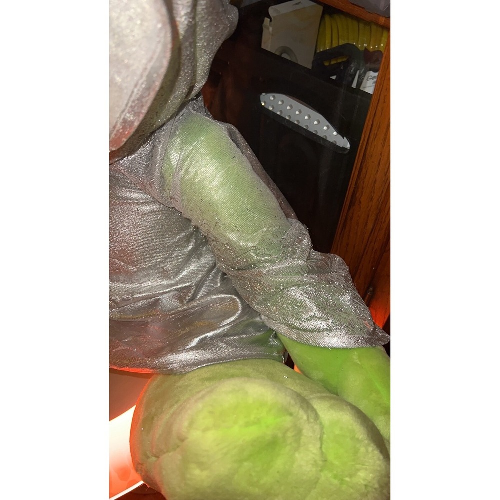 VTG Y2K Kellytoy Roswell NM Alien Plush Spacecore Silver Suit UFO Kawaii 24" - Picture 14 of 15